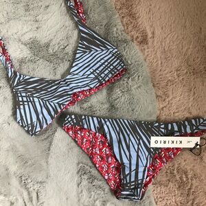 Kikirio reversible bikini swim set